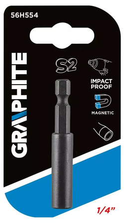 Uchwyt do bitów udarowych GRAPHITE 56H554