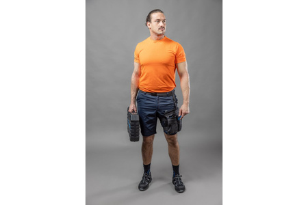T-shirt polibawełniany elastyczny pomarańczowy hi-vis M (50) GRATZ HT5K955-M Hogert