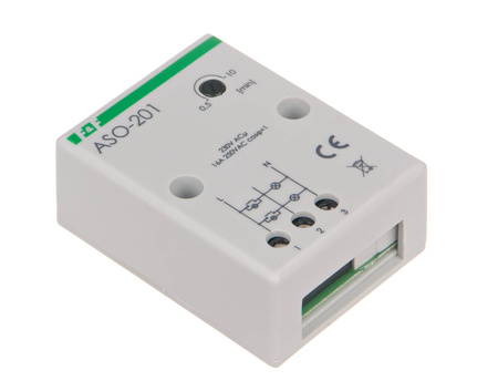 Automat schodowy 10A 0,5-10min 230V AC F&F ASO-201