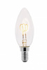 Żarówka LED FILAMENT SPIN 3,0W 165lm 2200K C35, E14 360st GTV LD-C35FLS3-22