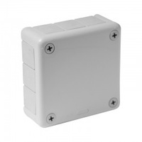 Puszka natynkowa hermetyczna szara 98x98x42 IP55 Viplast 04103
