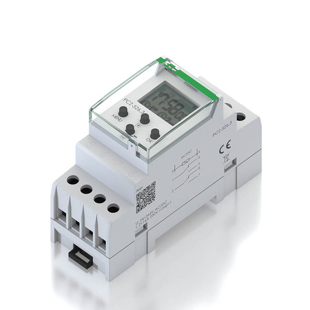 Zegar astronomiczny 2-kanałowy modułowy F&F PCZ-526.3