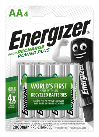 Akumulatorki LR06 / AA 2000mAh Power Plus Energizer opk= 4szt