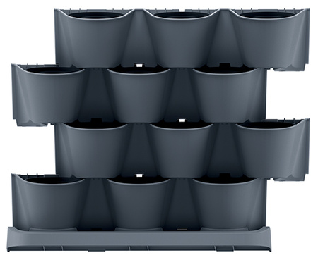 Ogród wertykalny stojący antracyt CASCADE GARDEN IO2W600S-S433
