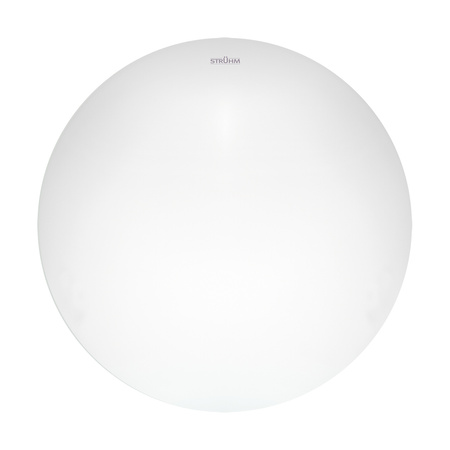 Plafon okrągły biały z czujnikiem ruchu LEON LED C MVS 16W 1650lm 4000K IP44 03530 Strühm