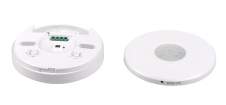 Czujnik ruchu biały PIR 360stopni IP65 ZONA MINI WT-W Kanlux 37365
