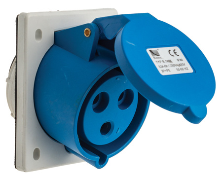 Gniazgdo tablicowe jednofazowe 32A 3P IP44 Pawbol B.1928