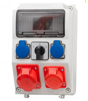 Rozdzielnia stacjonarna CAJA 9-mod 16A 5p 32A 5p 2x230V L/P F-elektro F3.0134