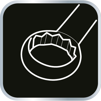 Klucz płasko-oczkowy z przegubem i grzechotką 19 x 250 mm NEO 09-061