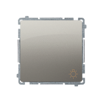 Przycisk światło satynowy Basic BMS1.01/29 Kontakt-Simon