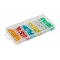 Zestaw bezpieczników samochodowych 120 szt Hogert HT8G500