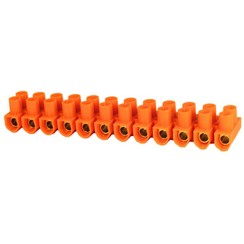 Listwa zaciskowa gwintowa 12-torowa 16mm pomarańczowa LTF 12-16 Simet 21612108