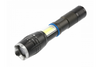 Latarka LED 8W 800lm 6400K 3xAAA 500m IP44 czarna na baterie GTV LT-LB8WT6-60
