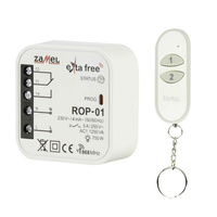 Zestaw sterowania bezprzewodowego uniwersalny (ROP01+P257/2) RZB-05 Zamel EXF10000077