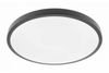 Plafon okrągły czarny ATOL LED 32W 2560lm 4000K 400mm 240V IP54 GTV LD-ATOL32W-NW-10