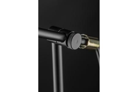 Lampka biurkowa czarna SELVIA II 25W E14 GTV LB-SELVII-25-DC