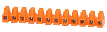 Listwa zaciskowa 12 torowa 4 mm2 pomarańczowa F2.0180