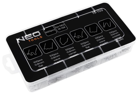 Zszywki do plastiku zgrzewania plastyków wiele rodzai NEO 19-159