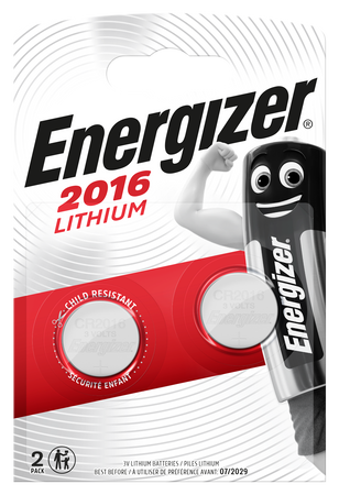 Bateria pastylkowa litowa CR 2016 Energizer op=2szt.