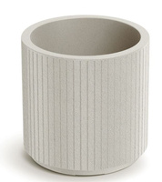 Doniczka sand Coro Round TCR40-101GR