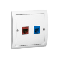 Gniazdo komputerowe RJ45 kat. 5e + telefoniczne RJ12 Clasic M5T/11 Kontakt-Simon