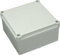 Puszka natynkowa hermetyczna IP55 skręcana szara 100x100x50 S-BOX 116 SK