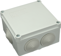 Puszka natynkowa hermetyczna IP55 skręcana 100x100x50 S-BOX 206 SK