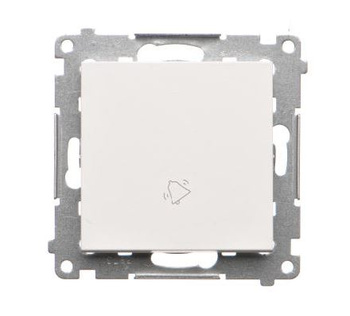 Przycisk dzwonek biały mat Simon 55 TD1.01/111 Kontakt-Simon