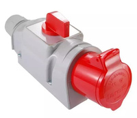 Zestaw zasilający z wyłacznikiem 32A 4P 400V L-O-P Tarel