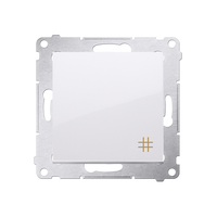 Wyłącznik krzyżowy biały Simon 54 DW7.01/11 Kontakt-Simon