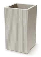 Doniczka sand Coro Square High TCS40H-101GR