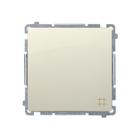 Wyłącznik krzyżowy beżowy Basic BMW7.01/12 Kontakt-Simon