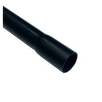 Rura sztywna kielichowana RLM 25 czarny 444181 AKS 1szt=2mb