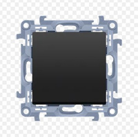 Wyłącznik pojedynczy czarny SIMON 10 CW1C.01/49 Kontakt-Simon