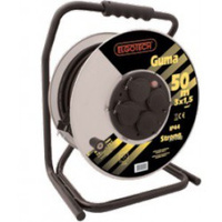 Przedłużacz bębnowy z uziemieniem 30m OW 3x1,5 IP44 STRONG  Elgotech PZB-1111-30G