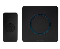 Dzwonek bezprzewodowy czarny zdalnie sterowany Plastrol W-99739