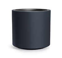 Doniczka okrągła z wkładem antracytowa HEOS DBHER300-S433