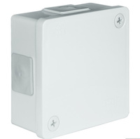 Puszka natynkowa hermetyczna biała 86x86x40 IP55 Viplast 02101