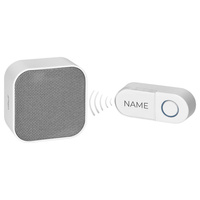 Dzwonek bezprzewodowy biały 150m sieciowy 38 melodi TELA Orno OR-DB-KA-167/W