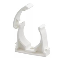 Uchwyt  zamykany do rur U-47 biały 111573 AKS