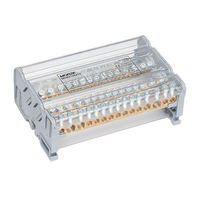 Blok rozdzielczy 4-polowy 125A 1000V 2x35mm + 2x25mm / 11x6 mm Morek MAB2126A18