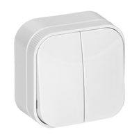 Łącznik świecznikowy natynkowy biały ToDo IP20 Orno OR-OE-7201/W
