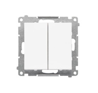 Wyłącznik świecznikowy biały mat Simon 55 TW5.01/111 Kontakt-Simon