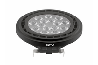 Żarówka LED AR111 czarna 12,5W 3000K 1100lm 40ST G53 12VDC LD-AR111WW13W40-10