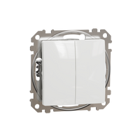 Łącznik schodowy podwójny biały Schneider Sedna Design&Elements SDD111108 Schneider