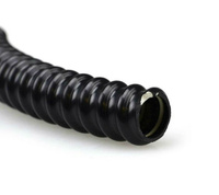 Rura karbowana giętka czarna GUS 8mm odporna na UV 1mb=1szt