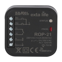 Radiowy odbiornik dopuszkowy 1-kanałowy dwukierunkowy ROP-21 Zamel EXL10000001
