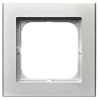 Ramka pojedyncza srebrna SONATA R-1R/38 OSPEL