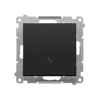 Wyłącznik schodowy czarny mat Simon 55 TW6.01/149 Kontakt-Simon