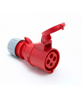 Gniazdo przenośne siłowe 32A 4P 400V IP44 PCE 224-6